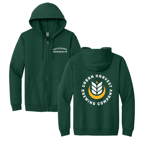 UHBC HeavyBlend Full Zip Hooded Sweatshirt