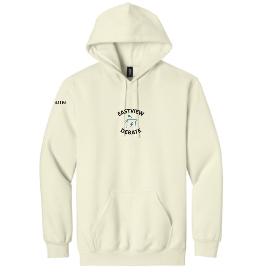 EASTVIEW DEBATE - UNISEX MAXWEIGHT HOODIE (OPTION 2)