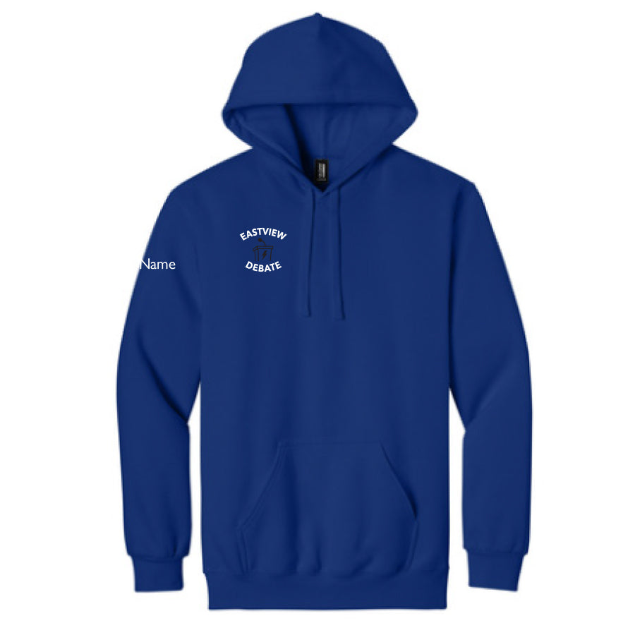 EASTVIEW DEBATE - UNISEX MAXWEIGHT HOODIE (OPTION 1)