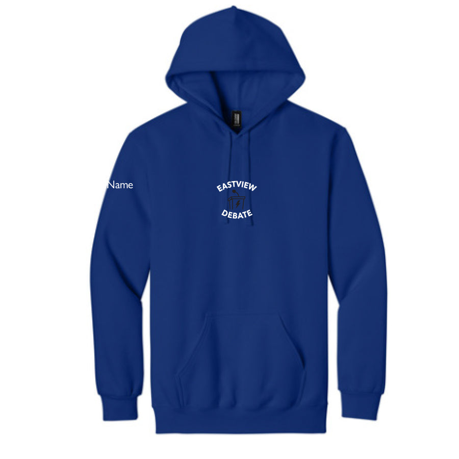 EASTVIEW DEBATE - UNISEX MAXWEIGHT HOODIE (OPTION 2)