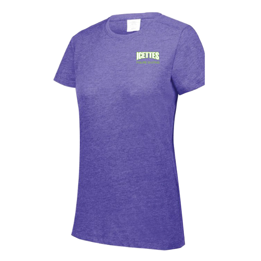 ICETTES - LADIES TRI-BLEND TEE