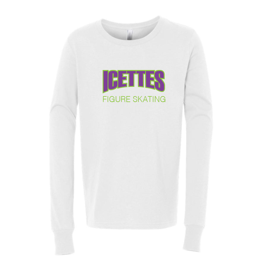 ICETTES - YOUTH LONG SLEEVE JERSEY TEE