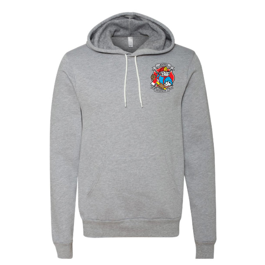 APPLE VALLEY FIRE DEPT - STATION 3 - Unisex Sponge Fleece Hoodie