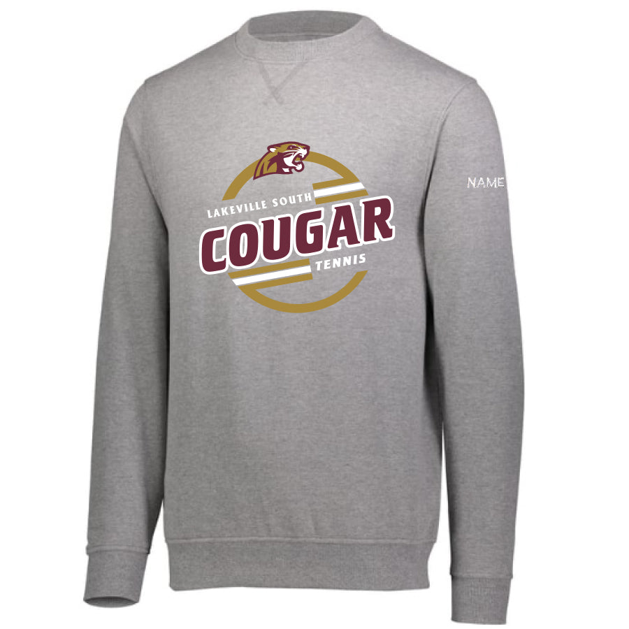 LAKEVILLE SOUTH BOYS TENNIS - 60/40 FLEECE CREW SWEATSHIRT