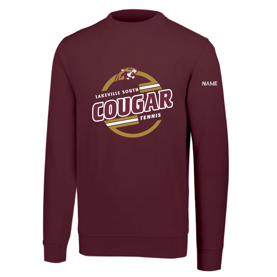 LAKEVILLE SOUTH BOYS TENNIS - 60/40 FLEECE CREW SWEATSHIRT