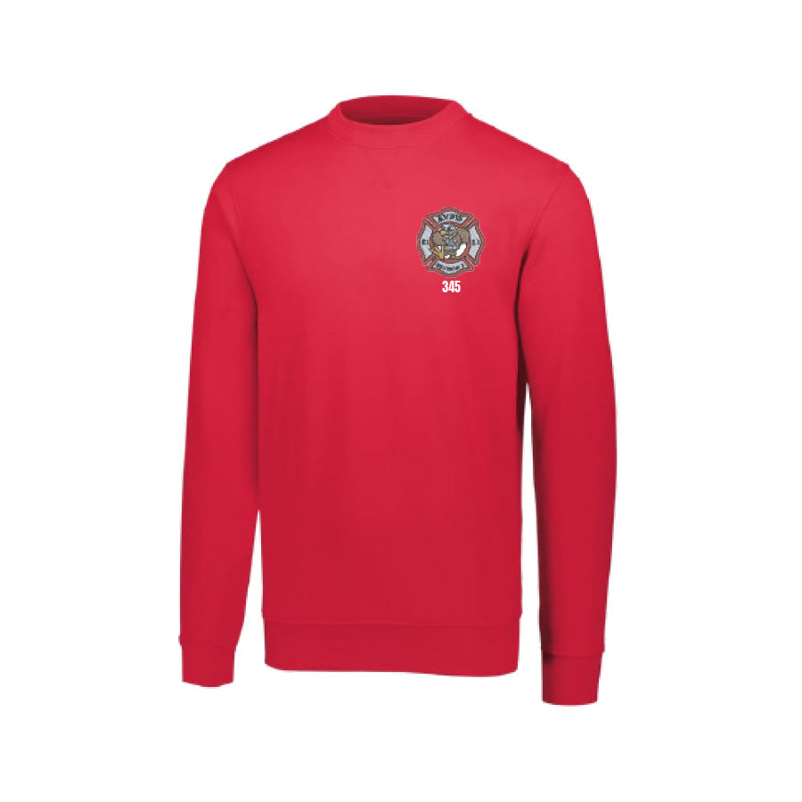 APPLE VALLEY FIRE DEPT - STATION 1 - 60/40 FLEECE CREW SWEATSHIRT