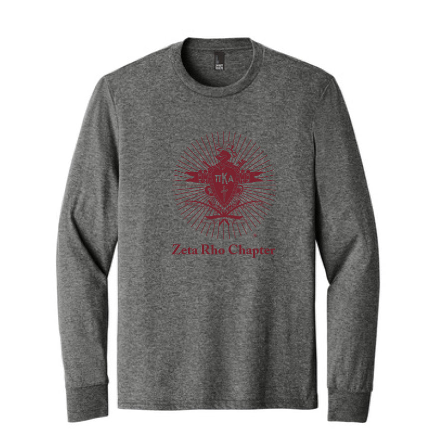 UND PIKE FRAT - OPTION 1 - PERFECT TRI LONG SLEEVE TEE
