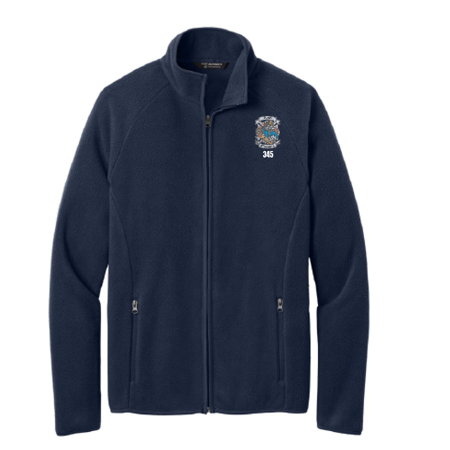 APPLE VALLEY FIRE DEPT - STATION 3 - RAGLAN FLEECE JACKET