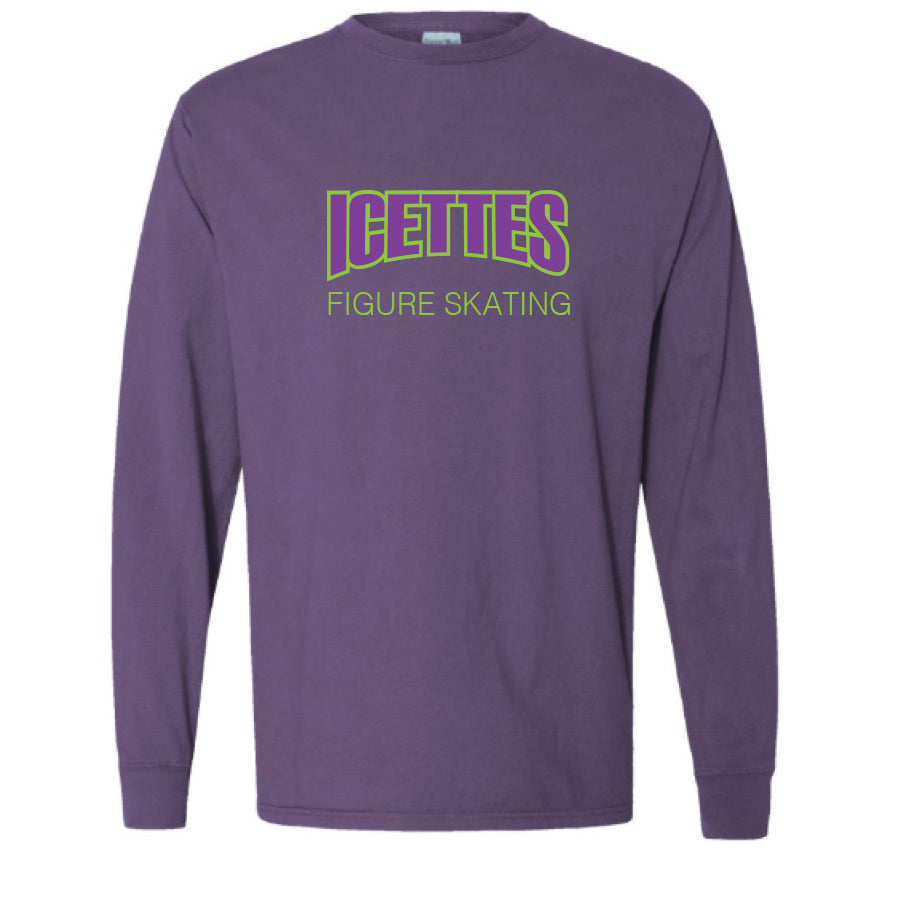 ICETTES - GARMENT DYED LONG SLEEVE