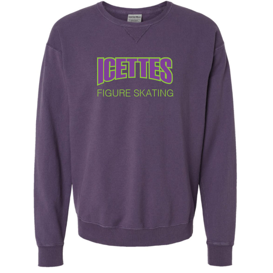 ICETTES - GARMENT DYED SWEATSHIRT