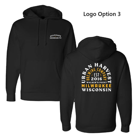 UHBC Heavyweight Hooded Sweatshirt (Choice of Logo Required)