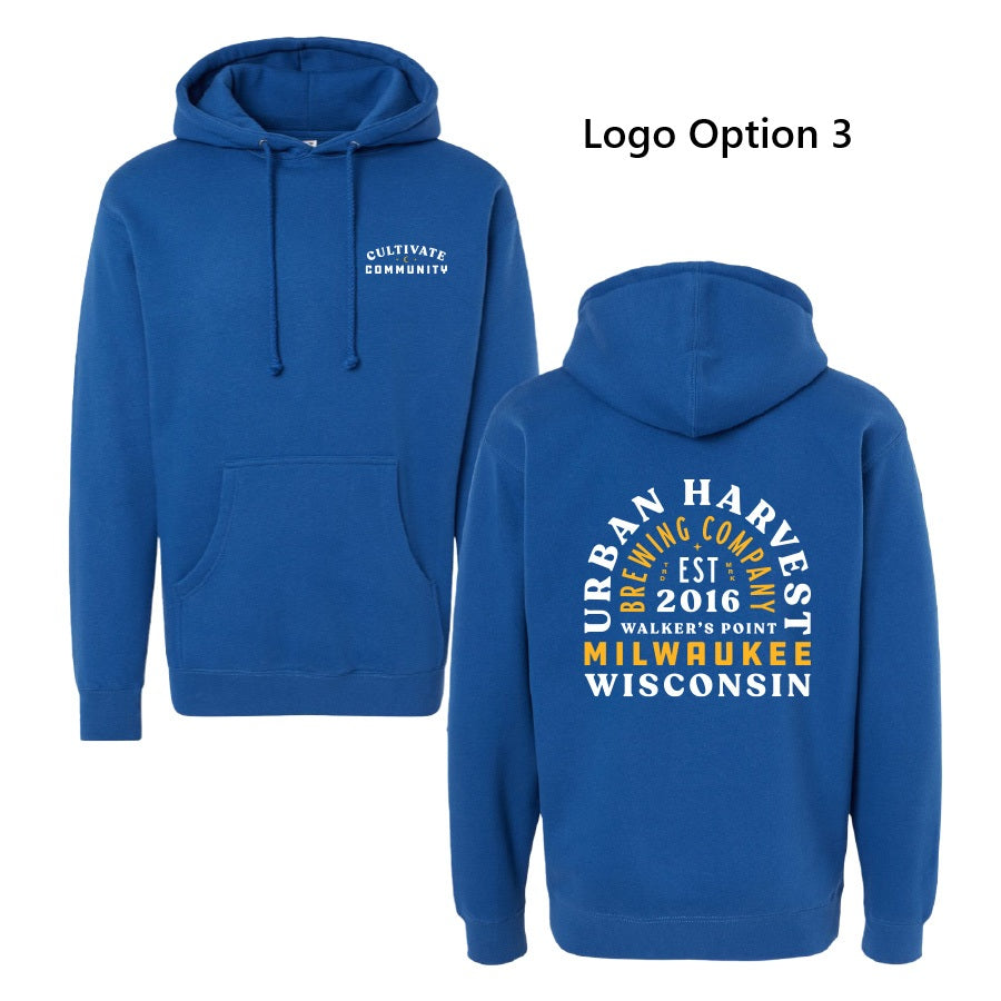 UHBC Heavyweight Hooded Sweatshirt (Choice of Logo Required)