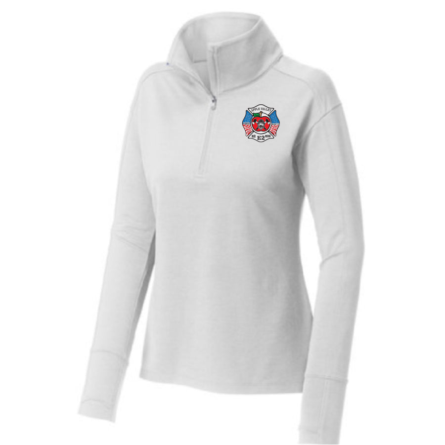APPLE VALLEY FIRE DEPT - STATION 2 - LADIES SPORT WICK FLEX FIT 1/4 ZIP