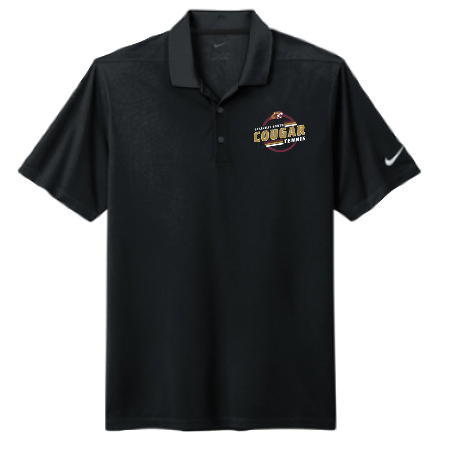 LAKEVILLE SOUTH BOYS TENNIS - NIKE DRI-FIT MICRO PIQUE 2 POLO