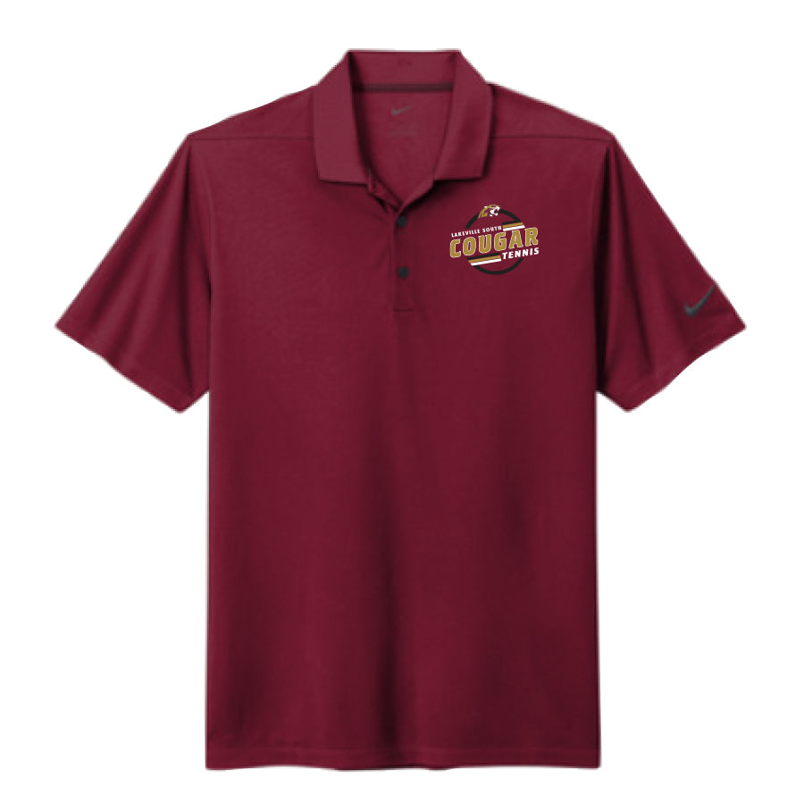 LAKEVILLE SOUTH BOYS TENNIS  - NIKE DRI-FIT MICRO PIQUE 2 POLO