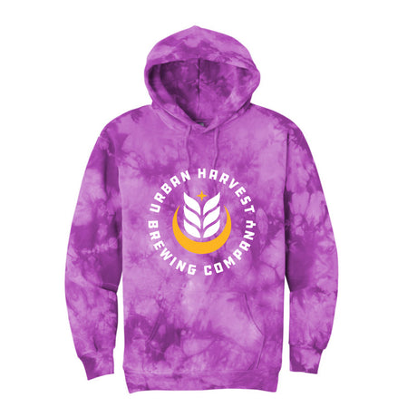 UHBC Crystal Tie-Dye Pullover Hoodie
