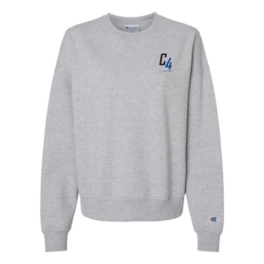 C4 FITNESS - WOMENS POWERBLEND CREW SWEATSHIRT