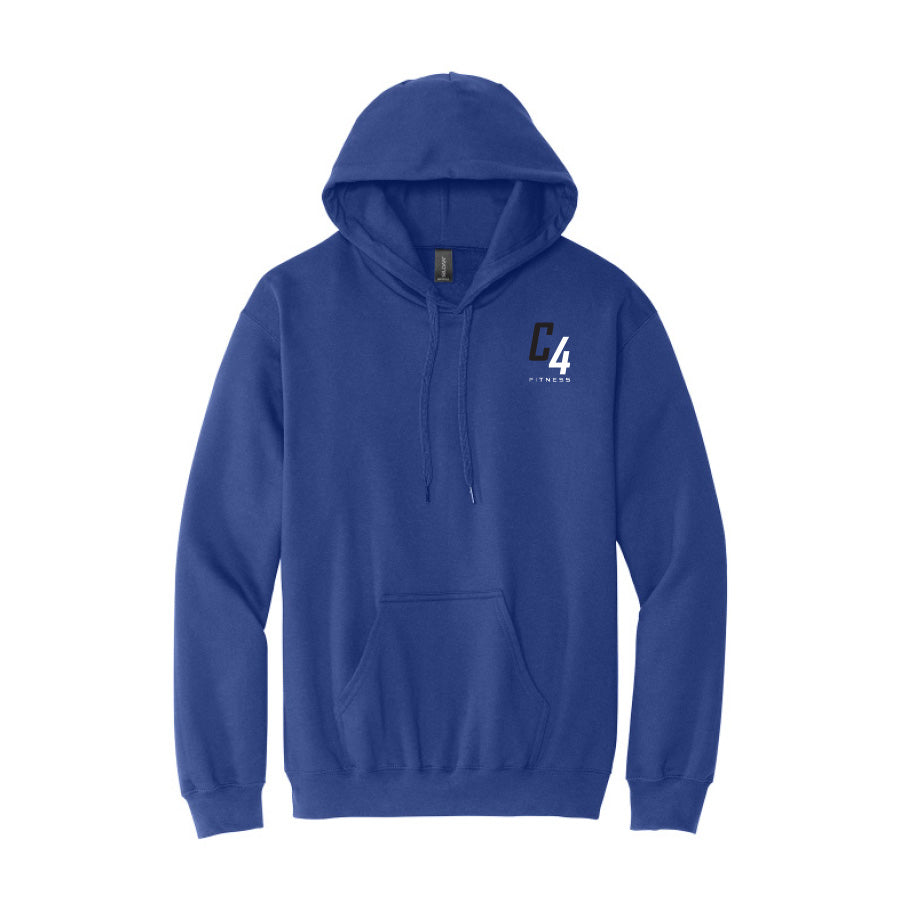 C4 FITNESS - GILDAN SOFTSTYLE MIDWEIGHT HOODED SWEATSHIRT