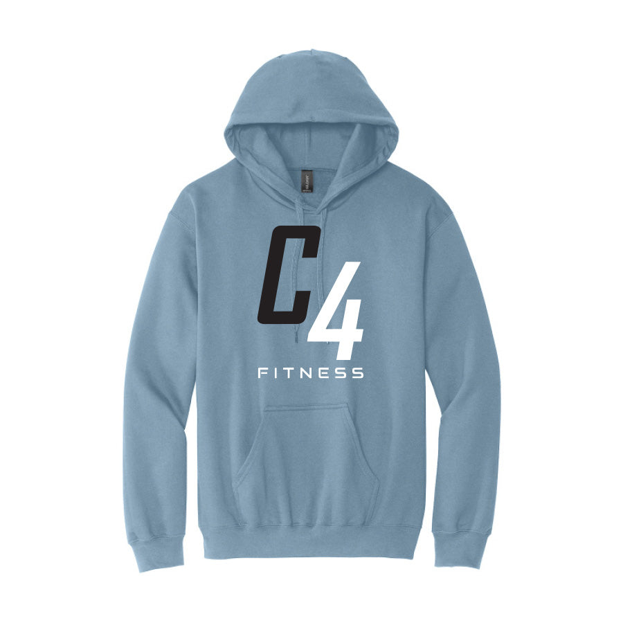 C4 FITNESS - GILDAN SOFTSTYLE MIDWEIGHT HOODED SWEATSHIRT