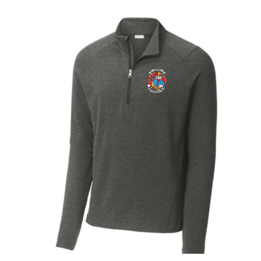 APPLE VALLEY FIRE DEPT - STATION 3 - SPORT WICK FLEX FIT 1/4 ZIP