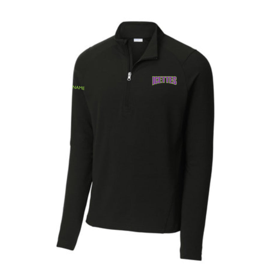 ICETTES - MENS SPORT WICK FLEX FIT 1/4 ZIP