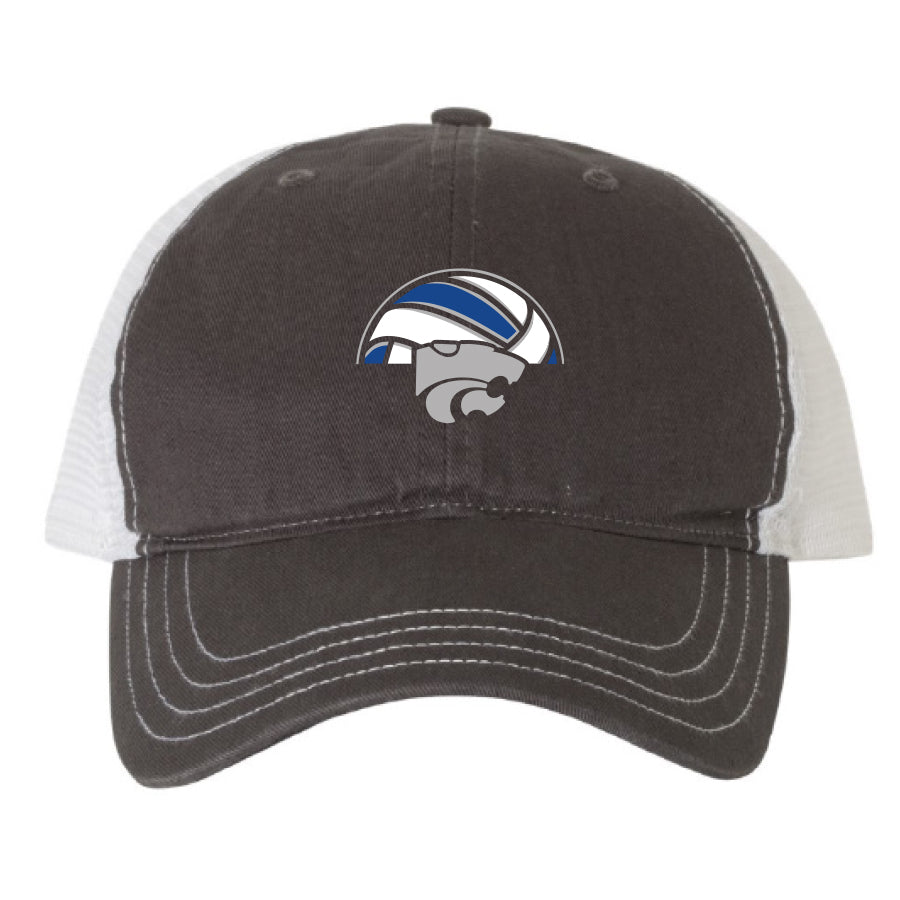 EAGAN VOLLEYBALL FANWEAR - GARMENT WASHED TRUCKER HAT