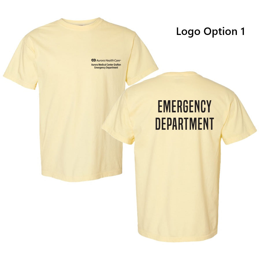 Aurora Garment Dyed Heavyweight Tee (Banana)