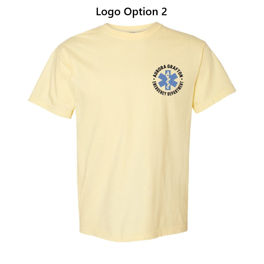 Aurora Garment Dyed Heavyweight Tee (Banana)