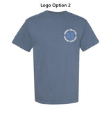 Aurora Garment Dyed Heavyweight Tee (Blue Jean)