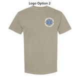 Aurora Garment Dyed Heavyweight Tee (Sandstone)