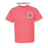 Aurora Garment Dyed Heavyweight Tee (Watermelon)