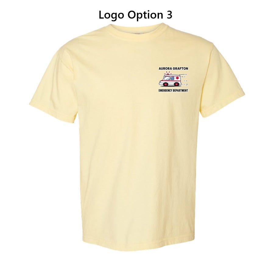 Aurora Garment Dyed Heavyweight Tee (Banana)