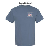 Aurora Garment Dyed Heavyweight Tee (Blue Jean)