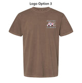 Aurora Garment Dyed Heavyweight Tee (Espresso)