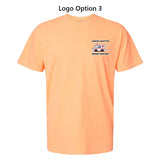 Aurora Garment Dyed Heavyweight Tee (Neon Cantaloupe)