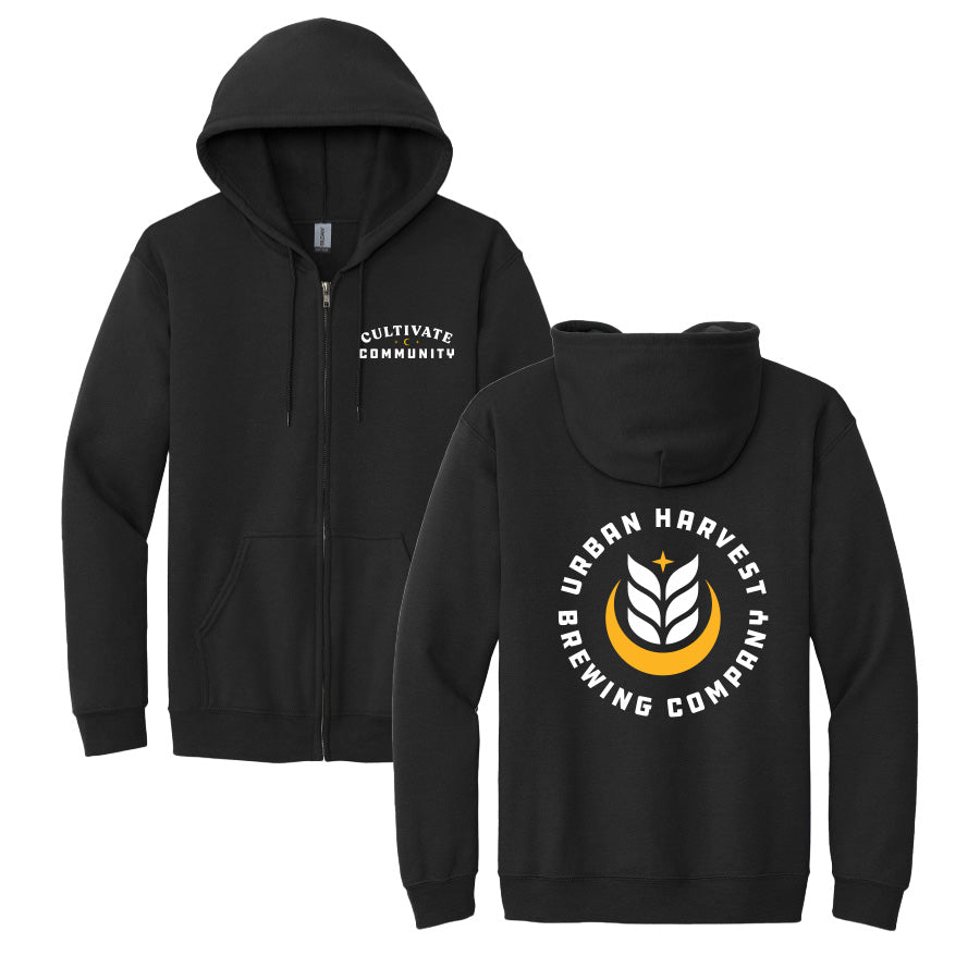 UHBC HeavyBlend Full Zip Hooded Sweatshirt