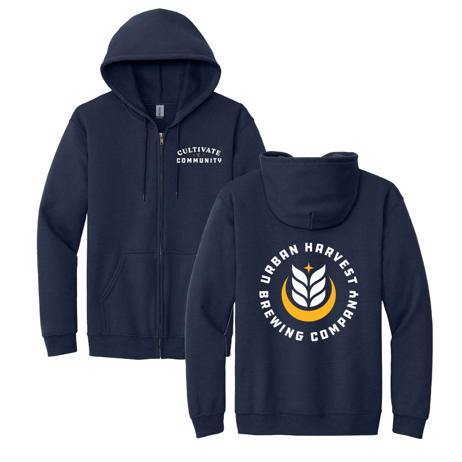 UHBC HeavyBlend Full Zip Hooded Sweatshirt