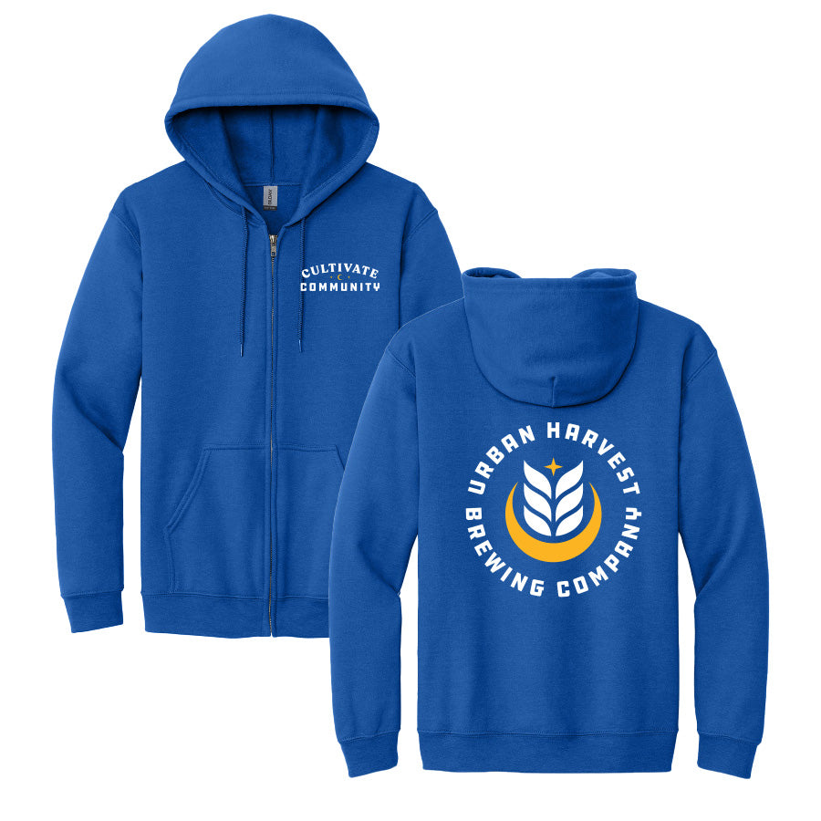 UHBC HeavyBlend Full Zip Hooded Sweatshirt