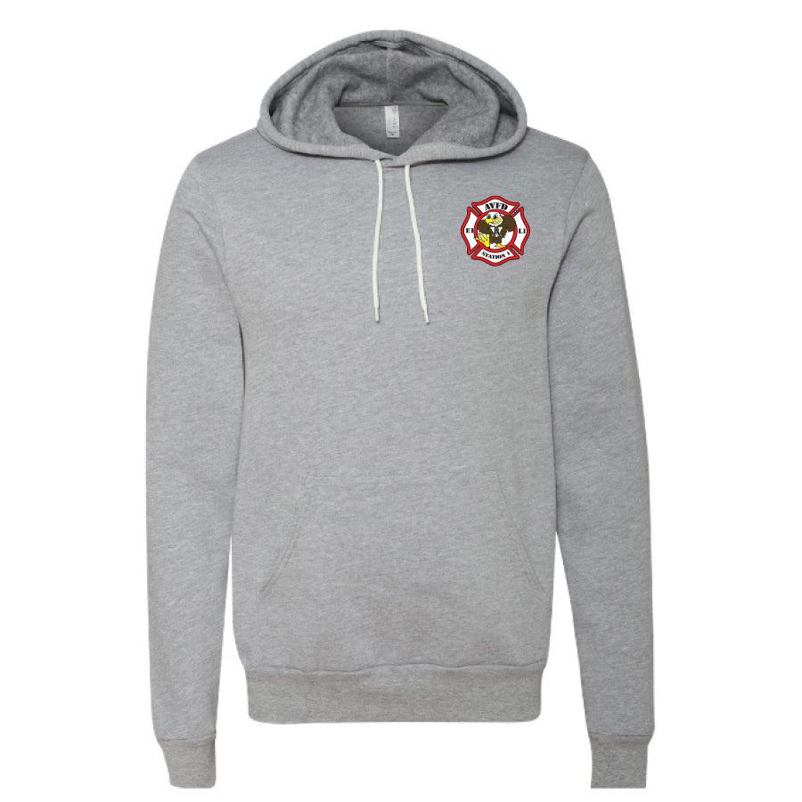 APPLE VALLEY FIRE DEPT - STATION 1 - Unisex Sponge Fleece Hoodie