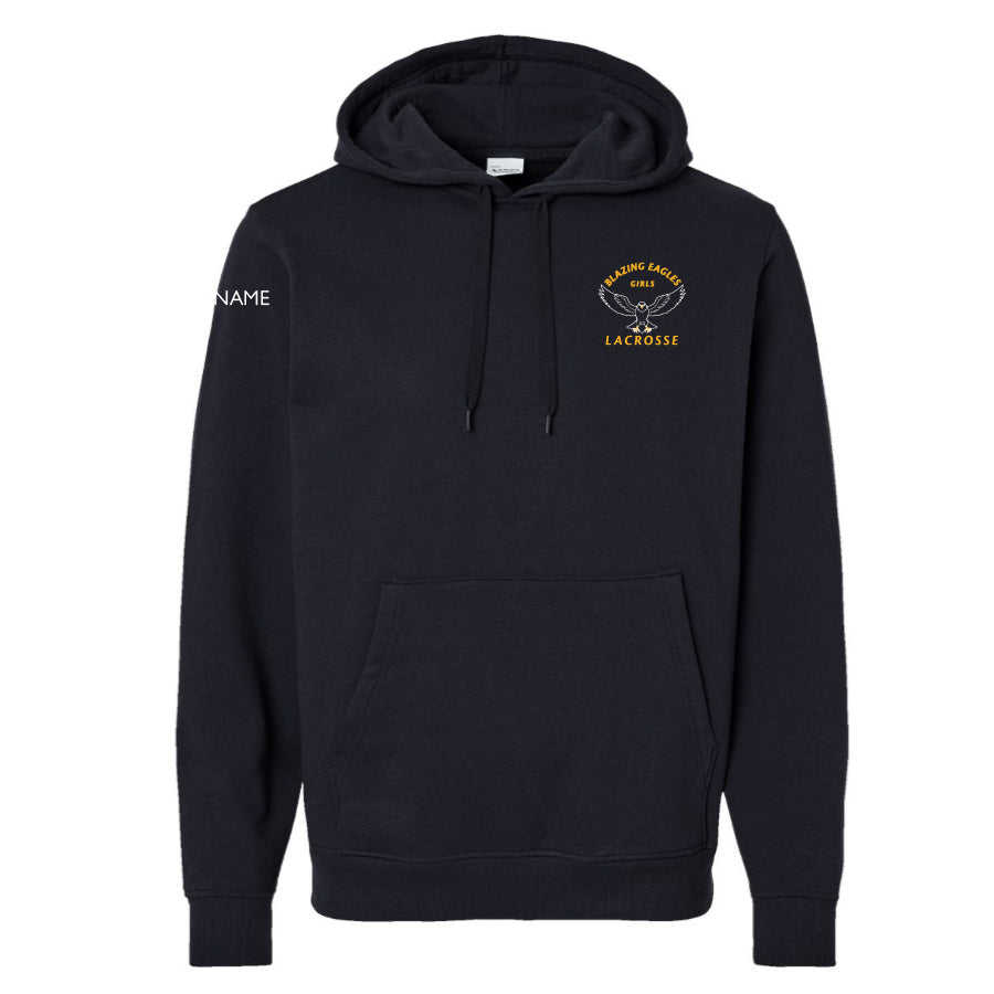 BLOOMINGTON KENNEDY/BURNSVILLE GIRLS LAX - 60/40 FLEECE HOODIE