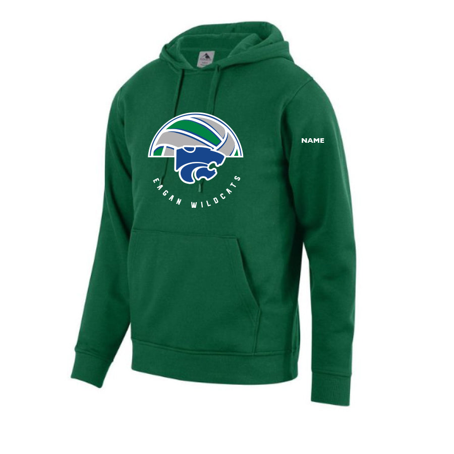 EAGAN VOLLEYBALL FANWEAR - 60/40 FLEECE HOODIE KELLY