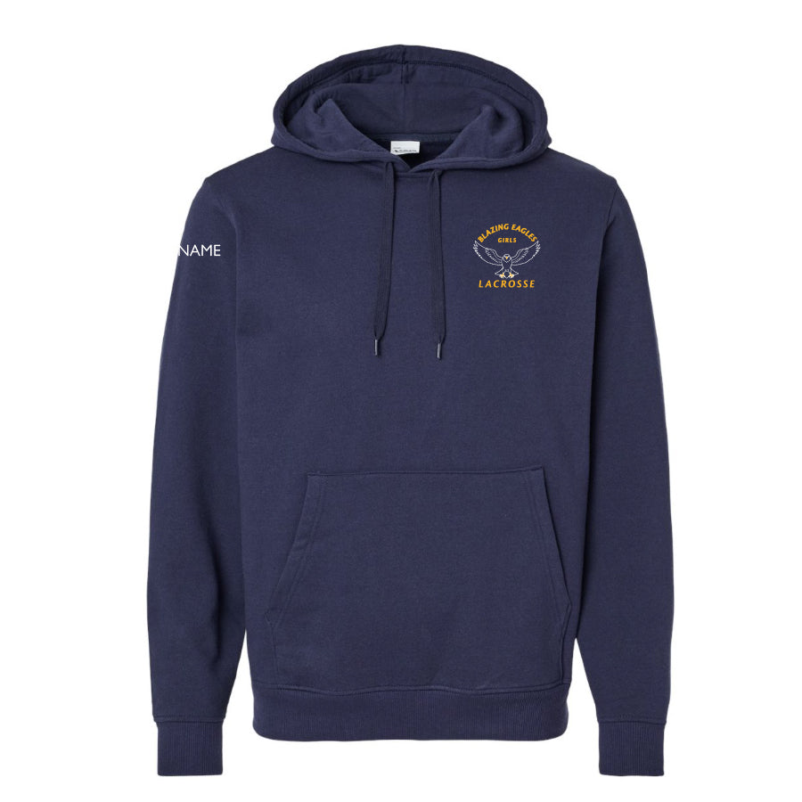 BLOOMINGTON KENNEDY/BURNSVILLE GIRLS LAX - 60/40 FLEECE HOODIE