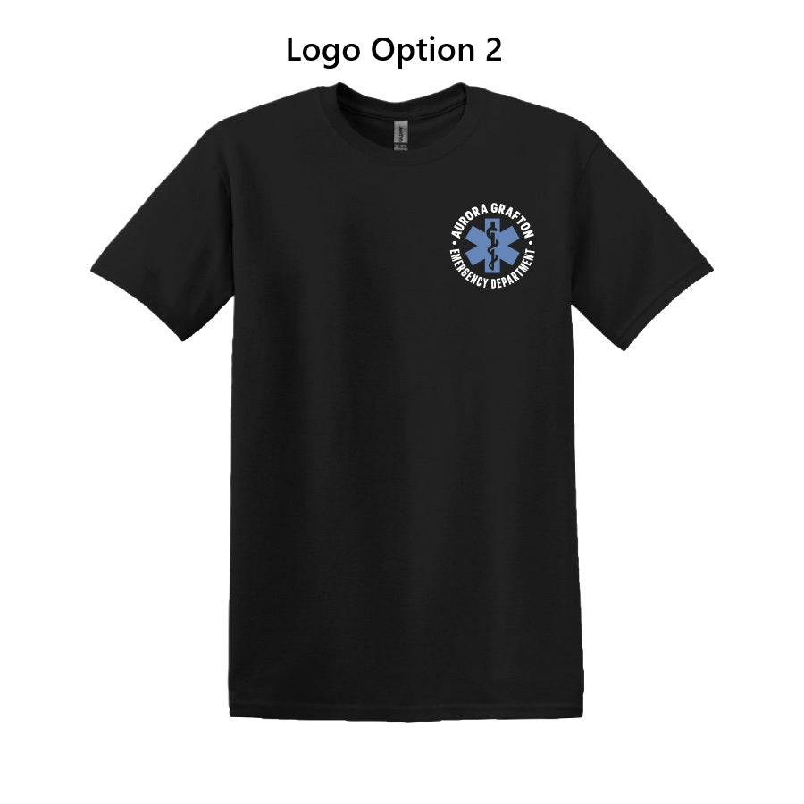 Aurora Gildan Softstyle T-Shirt (Black)