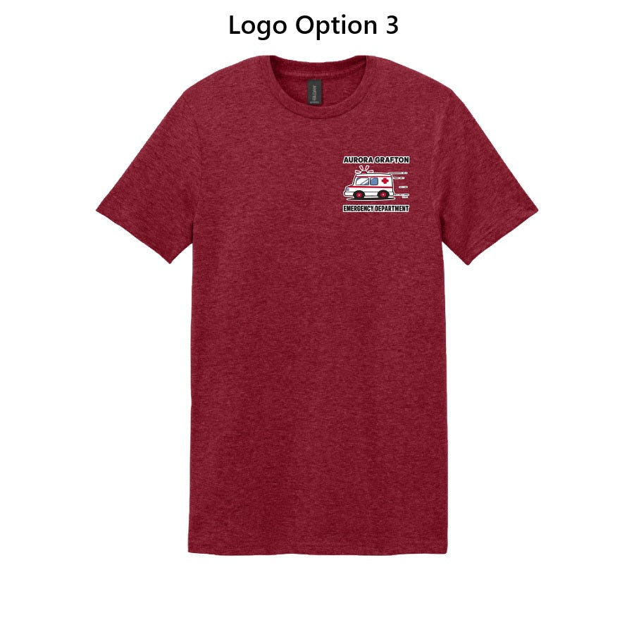 Aurora Gildan Softstyle Tee (Antique Cherry Red)