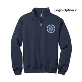 Aurora Cadet Collar 1/4 Zip Sweatshirt