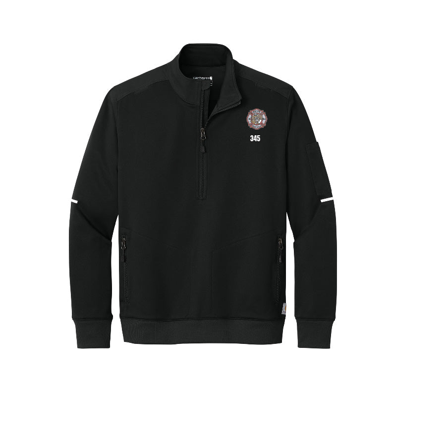 APPLE VALLEY FIRE DEPT - STATION 1 - MENS FLD & RSCU 1/2 ZIP