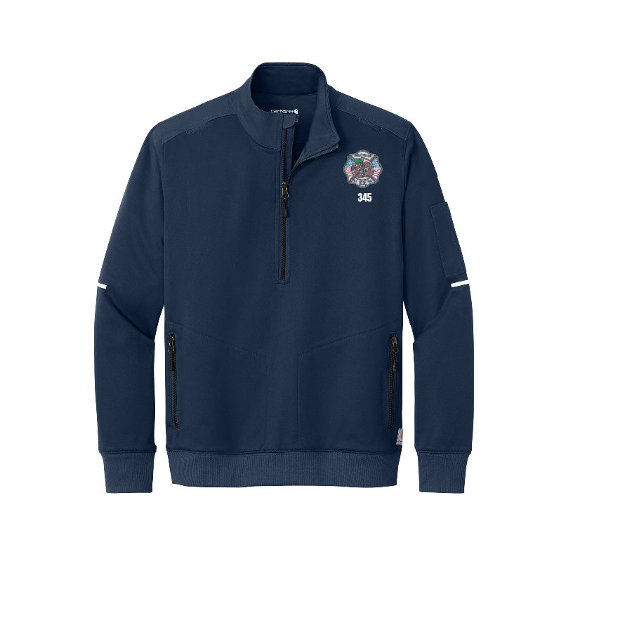 APPLE VALLEY FIRE DEPT - STATION 2 -  MENS FLD & RSCU 1/2 ZIP