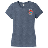 APPLE VALLEY FIRE DEPT - STATION 3 - WOMENS PERFECT TRI TEE