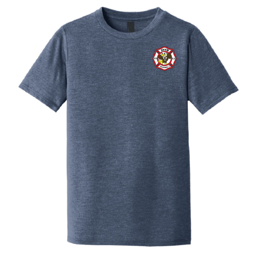 APPLE VALLEY FIRE DEPT -STATION 1 -  YOUTH PERFECT TRI TEE