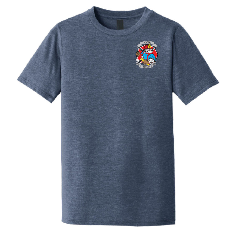 APPLE VALLEY FIRE DEPT - STATION 3 - YOUTH PERFECT TRI TEE